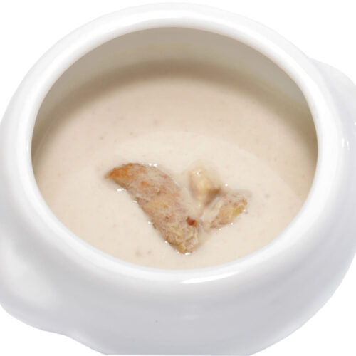 Velouté de châtaignes et foie gras