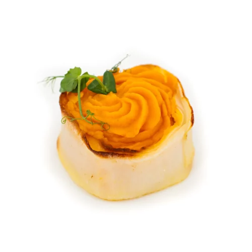Légumes & accompagnements : Mousse de carottes. ERISAY traiteur