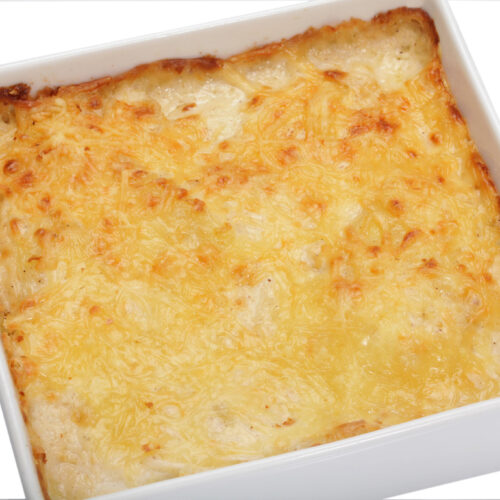 gratin de macaronis crémeux