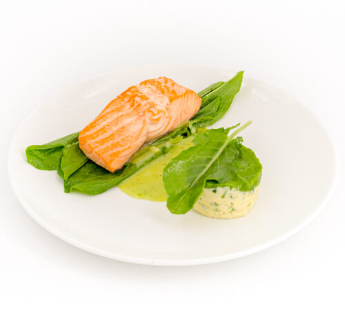 dos de saumon à l'oseille