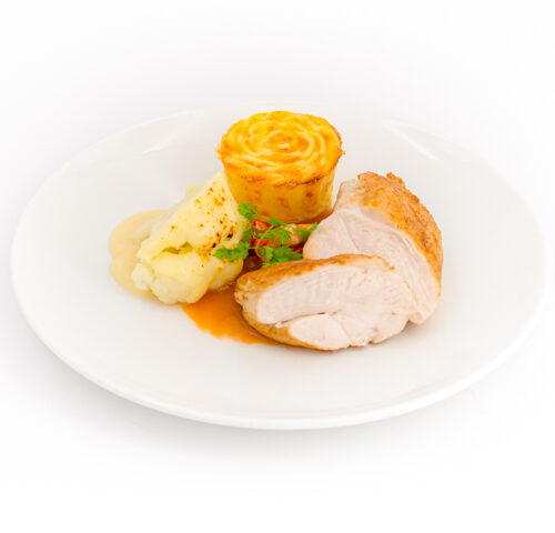suprême de poularde aux écrevisses