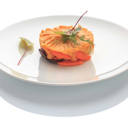 Mousse de carottes Arlequin