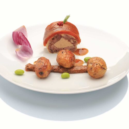 Pressé de caille au foie gras