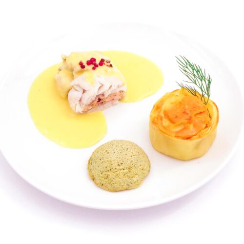 Filet de sole soufflé Cardinal