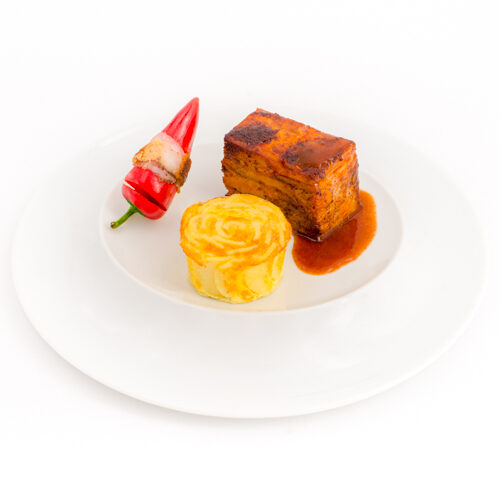 opéra de poitrine de veau rôtie au paprika