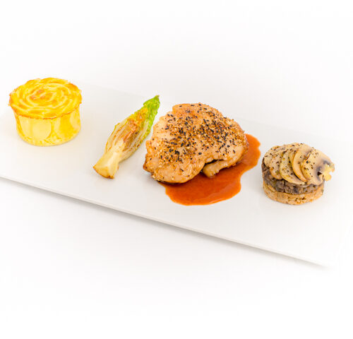 ris de veau en croûte de céréales