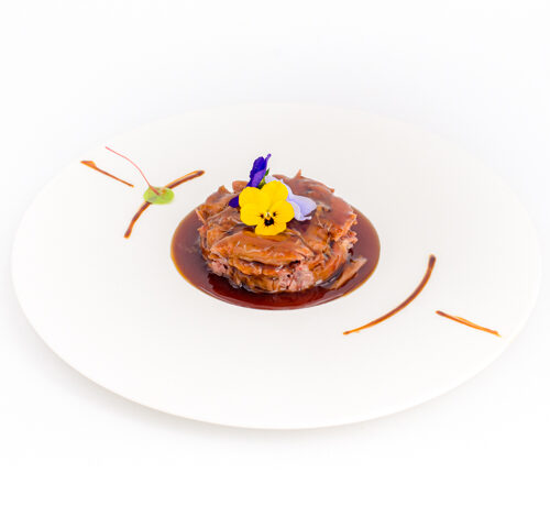 canard confit laqué à la prune japonaise repas menus 3 plats noël fêtes