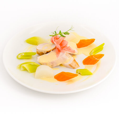 miso de poularde crémeux citronelle gingembre