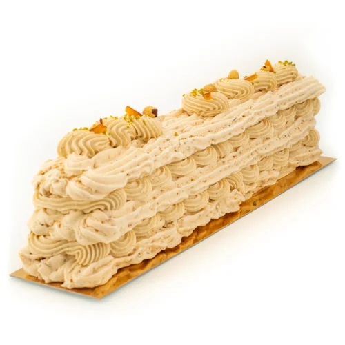 Le Nicolas meringue aux amandes crème pralinée