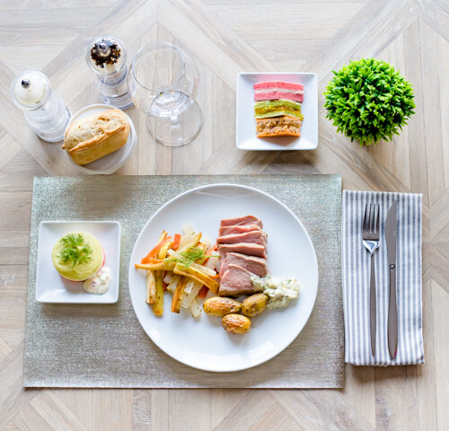 plateau repas viande