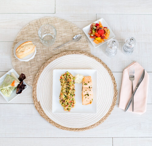 plateau repas poisson