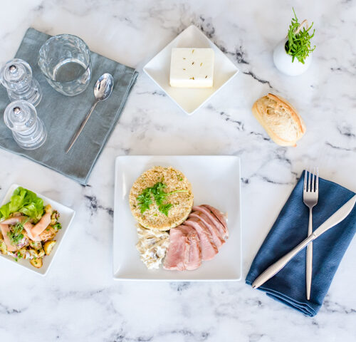plateau repas viande