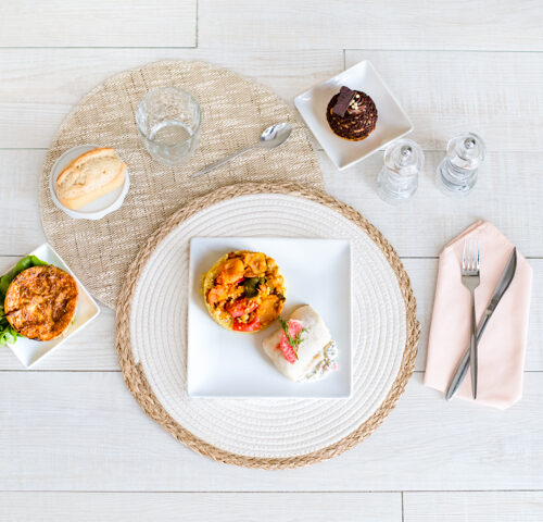 plateau repas poisson