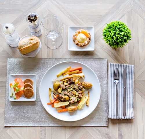 Plateau repas viande "Primevère"