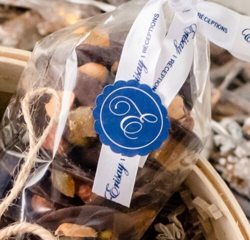 Sachet de mendiants au chocolat