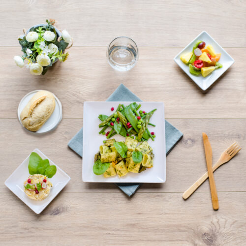 plateau repas vegetarien verdure