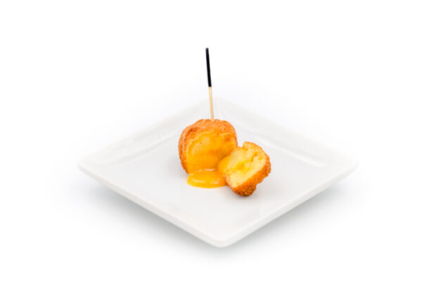 Fondant de charlotte et cheddar