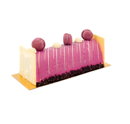 Bûche glacée de fête, la Cassicia