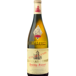 1 bouteille de 75cl Pouilly-Fuissé Château-Fuissé Tête de Cuvée sur fond blanc