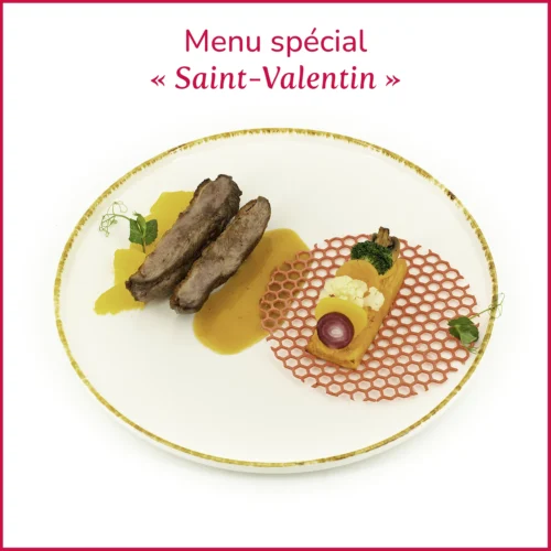 Filet de canette à l'orange Saint-Valentin