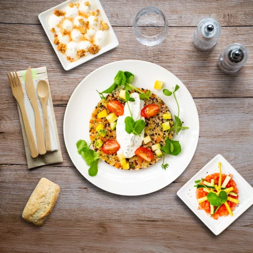 plateau repas végétarien "Bréhat"