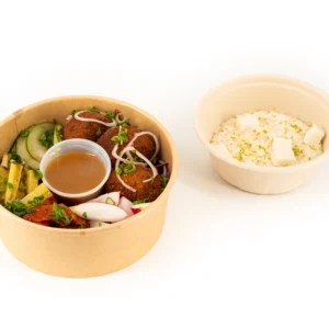 Pokebowl végétalien falafelles 2