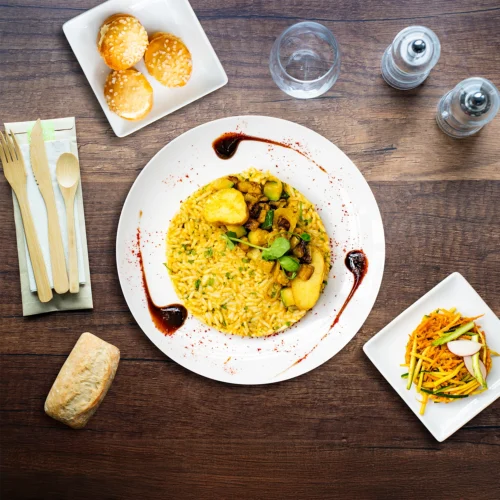 Plateau repas végétarien "Guadeloupe"