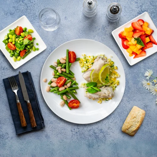 Plateau poisson sans gluten et sans lactose Nouvelle-Calédonie