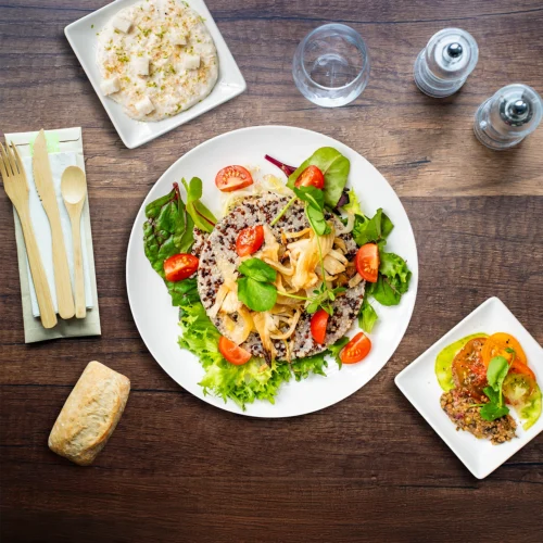 Plateau repas végan "Réunion"