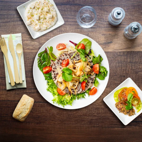 Plateau repas végan "Réunion"