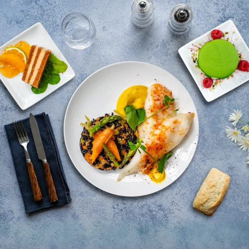 Plateau repas poisson "Saint-Barthélemy"