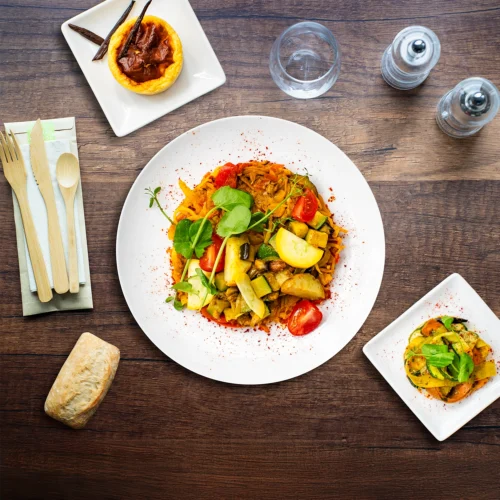 Plateau repas végétarien sans gluten "Saint-Martin"