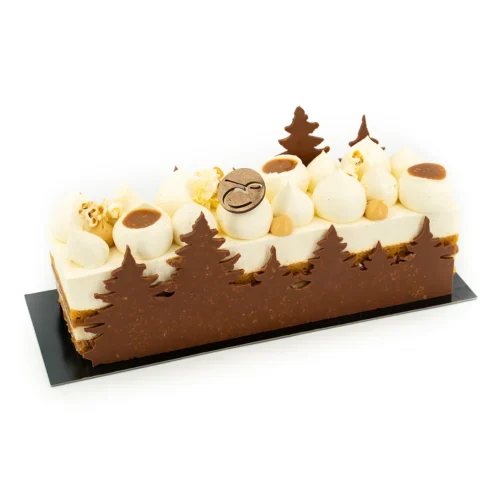 Bûche spéciale fêtes Le Pop-corn