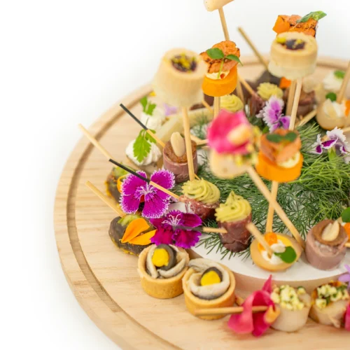 Sphère Culinaire, plateau apéritif ERISAY traiteur