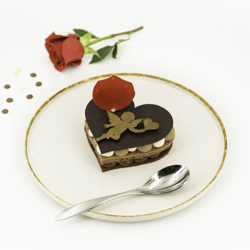 Dessert la trilogie chocolatée Saint-Valentin