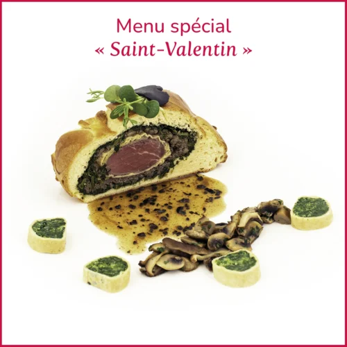 Filet de bœuf façon Wellington Saint-Valentin