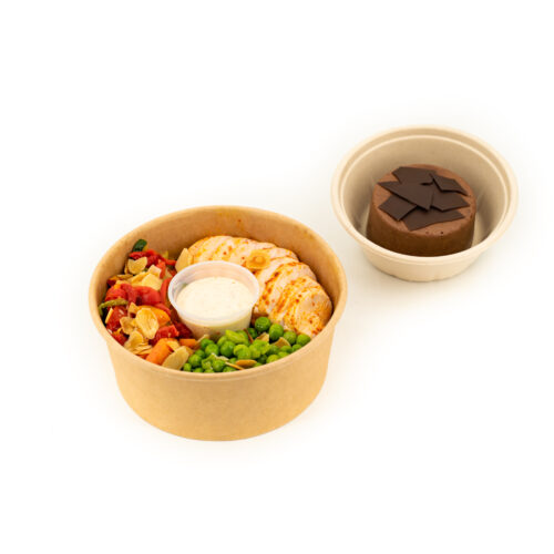 Vu d'ensemble du Poke Bowl Poulet Tandoori