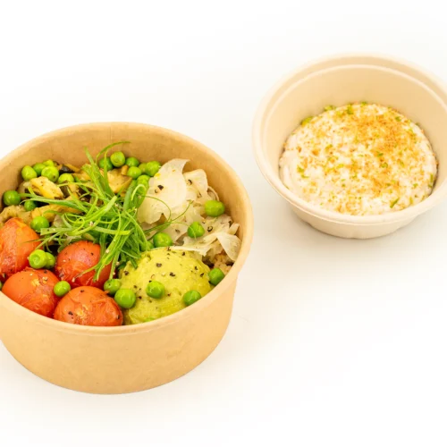 Buddha Bowl Végan Orge et lentilles