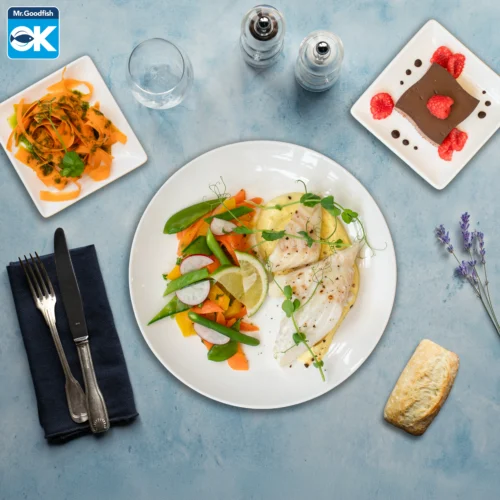 Plateau repas Mélitée vu de dessus