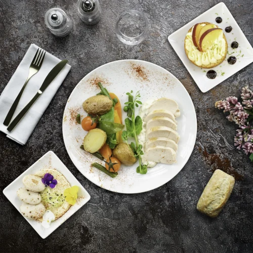 Plateau repas viande "Mexique 1986"