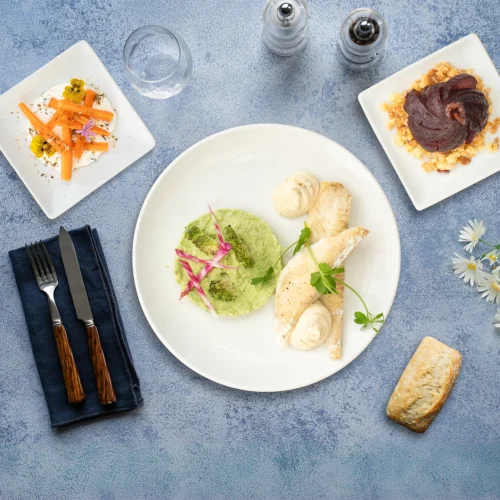 Plateau repas poisson "La cascade"