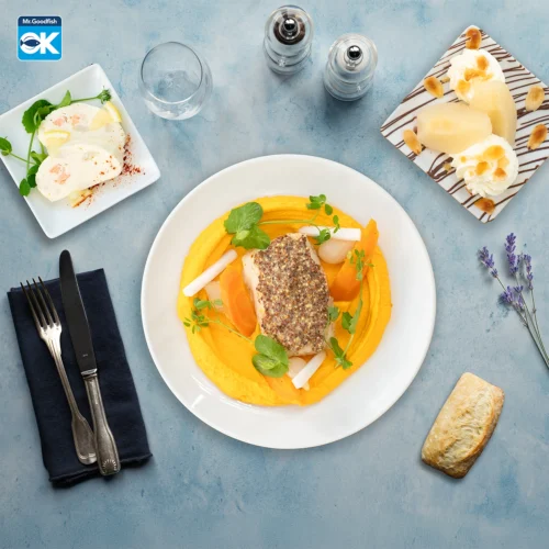 Plateau repas poisson "La clairière"