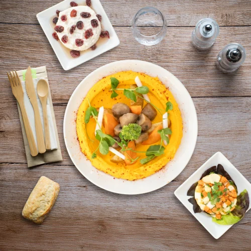 Plateau repas végétarien - sans gluten "La colline"