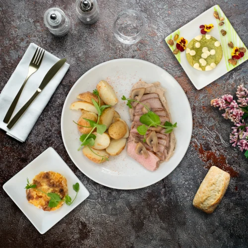 Plateau repas viande "La lande"