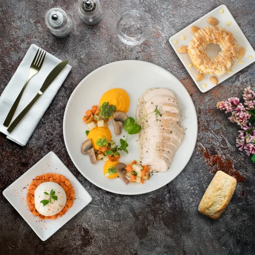 Plateau repas viande "Les vignes"