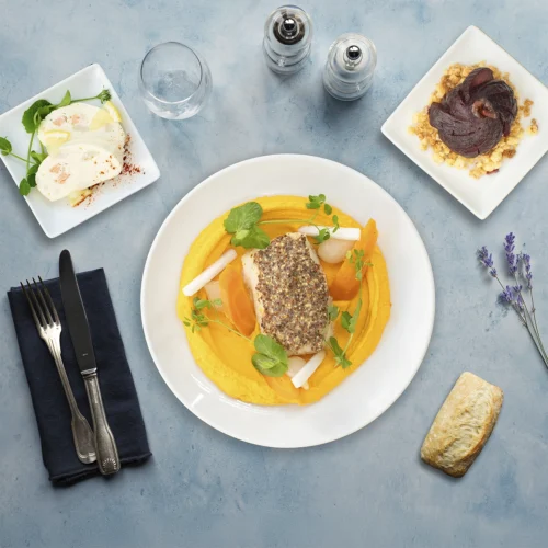 Plateau repas poisson "La clairière"